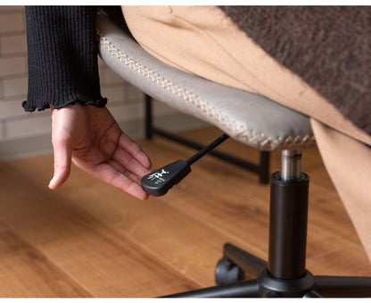 チェア 回転チェア デスクチェア オフィスチェア 座面回転 キャスター付き 移動可能 肘なし アームレス ソフトレザー スタイリッシュ シンプル おしゃれ ブラウン グレー キャメル 在宅ワーク(代引不可)