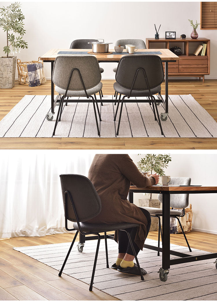 ダイニングチェア アームレス オフィスチェア ワークチェア 食卓 シンプル デザイン リビングチェア 北欧 モダン おしゃれ スリム 椅子 イス(代引不可)