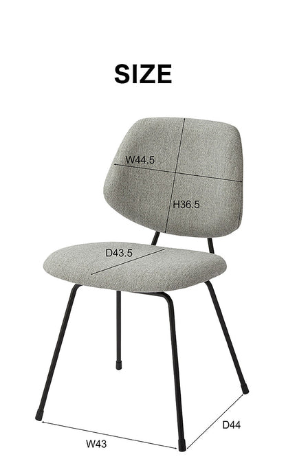 ダイニングチェア アームレス オフィスチェア ワークチェア 食卓 シンプル デザイン リビングチェア 北欧 モダン おしゃれ スリム 椅子 イス(代引不可)
