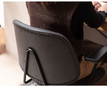 チェア 回転チェア デスクチェア オフィスチェア 座面回転 キャスター付き 移動可能 クロスレザー ファブリック スタイリッシュ シンプル おしゃれ グレー ブラック 在宅ワーク(代引不可)