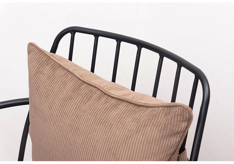 デスクチェア チェア 椅子 オフィスチェア いす おしゃれ レトロ ファブリック キャスター付 ロッキング 昇降 回転 スチール脚 インダストリアル 西海岸 モダン ヴィンテージ(代引不可)