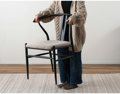 チェア PC-821 東谷 チェア イス 椅子 ダイニング リビング シンプル モダン グレー おしゃれ アイアン アイコニック(代引不可)