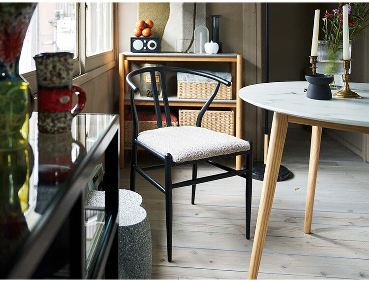 チェア PC-821 東谷 チェア イス 椅子 ダイニング リビング シンプル モダン グレー おしゃれ アイアン アイコニック(代引不可)