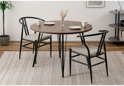 チェア PC-821 東谷 チェア イス 椅子 ダイニング リビング シンプル モダン グレー おしゃれ アイアン アイコニック(代引不可)