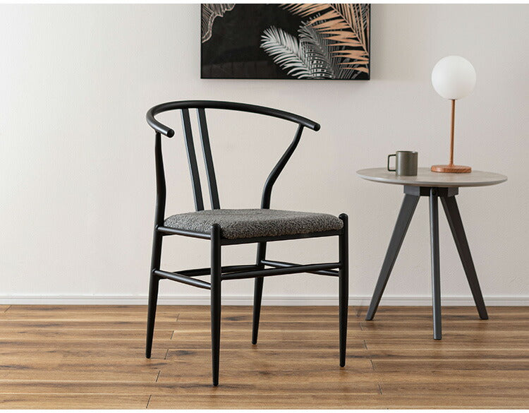 チェア PC-821 東谷 チェア イス 椅子 ダイニング リビング シンプル モダン グレー おしゃれ アイアン アイコニック(代引不可)