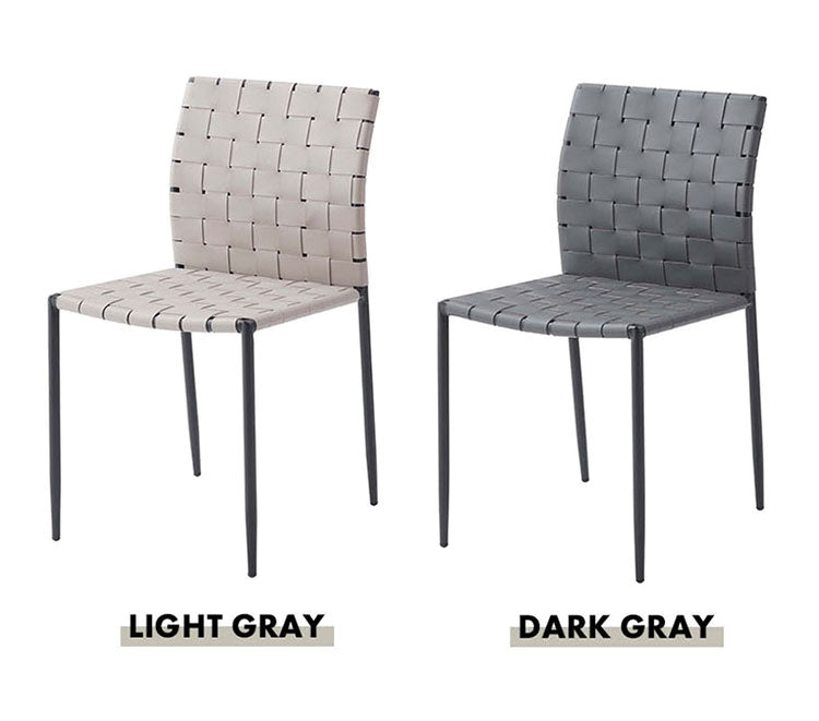 チェア PC-822 東谷 チェア イス 椅子 ダイニング リビング シンプル モダン グレー おしゃれ アイアン レザー 合皮(代引不可)