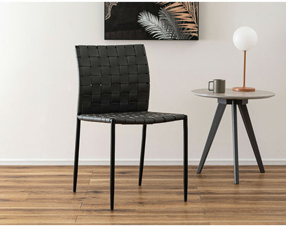 チェア PC-822 東谷 チェア イス 椅子 ダイニング リビング シンプル モダン グレー おしゃれ アイアン レザー 合皮(代引不可)