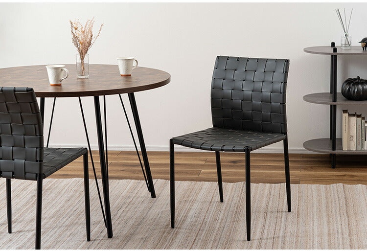 チェア PC-822 東谷 チェア イス 椅子 ダイニング リビング シンプル モダン グレー おしゃれ アイアン レザー 合皮(代引不可)