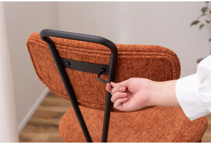 チェア ダイニングチェア 椅子 イス リビング ダイニング くすみカラー 北欧 おしゃれ かわいい インテリア 背もたれ シンプル(代引不可)