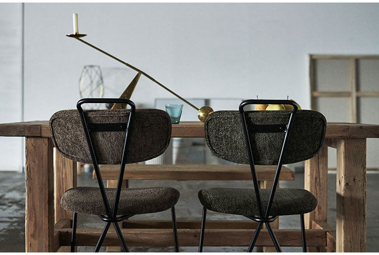 チェア ダイニングチェア 椅子 イス リビング ダイニング くすみカラー 北欧 おしゃれ かわいい インテリア 背もたれ シンプル(代引不可)