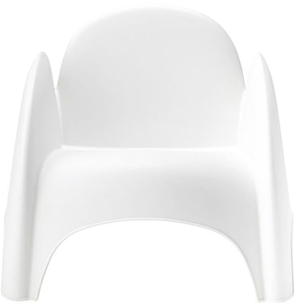 チェア ラウンジチェア おしゃれ 北欧 チェア チェアー 椅子 イス アーム付き 肘付き 防水 プラスチック プール ビーチ スタッキング 積み重ね シンプル ホワイト 白 グレー 新生活(代引不可)