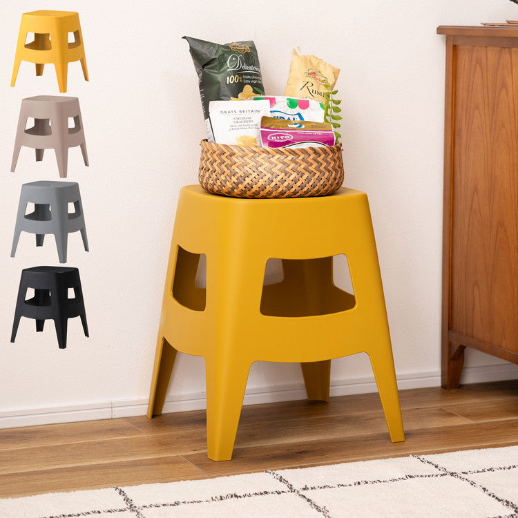 ペポ スツール スツール スタッキング スタッキングスツール 椅子 イス いす プラスチック お手入れ簡単 シンプル コンパクト 省スペース モダン 予備椅子 来客用 おしゃれ ブラック グレー(代引不可)