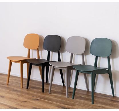 チェア スタッキング可能 軽量 ダイニングチェア 椅子 ダイニング リビング 食卓 曲線 個性的 おしゃれ 北欧 カフェ ポリプロピレン 持ち運び 収納 お手入れ簡単(代引不可)