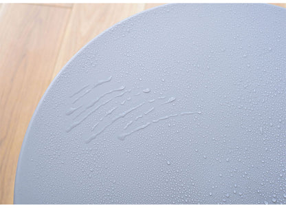 チェア 椅子 いす イス ローチェア 低め ポリプロピレン 座面広め 直径49cm 背もたれ付き くつろぎ ゆったり かわいい スタイリッシュ シンプル グレー ホワイト イエロー(代引不可)