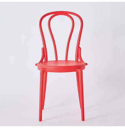 ダイニングチェア おしゃれ 北欧 アンティーク 椅子 チェアー イス プラスチック アームレス 肘なし 肘掛けなし ガーデン 庭 バルコニー モダン シンプル 韓国インテリア 新生活(代引不可)