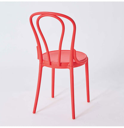 ダイニングチェア おしゃれ 北欧 アンティーク 椅子 チェアー イス プラスチック アームレス 肘なし 肘掛けなし ガーデン 庭 バルコニー モダン シンプル 韓国インテリア 新生活(代引不可)