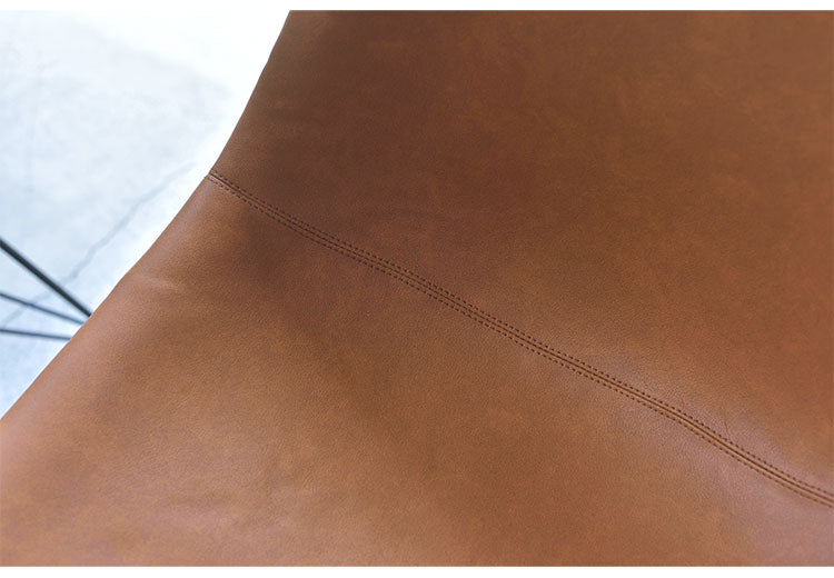 チェア ダイニングチェア チェアー おしゃれ イス 椅子 いす デザイナーズチェア イームズ リプロダクト シェルチェア ライトグレー ブラウン ダークグレー スチール 合皮 ソフトレザー(代引不可)