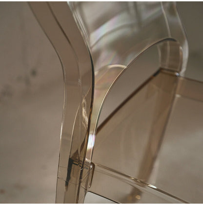 クラルテチェア PC-990 東谷 ダイニングチェア 食卓 ダイニング チェア クリアチェア デスクチェア ポリカーボネート 軽量 軽い 耐久性 クリア 透明 椅子 モダン カフェ ナチュラル 北欧(代引不可)