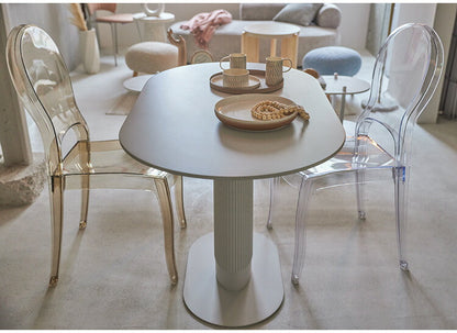 クラルテチェア PC-990 東谷 ダイニングチェア 食卓 ダイニング チェア クリアチェア デスクチェア ポリカーボネート 軽量 軽い 耐久性 クリア 透明 椅子 モダン カフェ ナチュラル 北欧(代引不可)