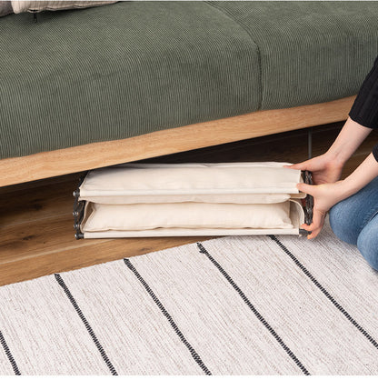 フォールディングペットベッド ペット用ベッド ペットベッド 折りたたみ可 コンパクト 軽量 犬 猫 洗濯可能 シンプル ホワイト インテリア おしゃれ 北欧(代引不可)