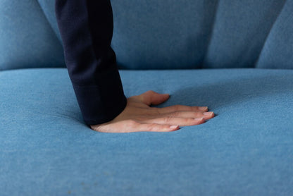 ペットソファ ソファ コンパクト ペット 犬 猫 うさぎ 脚付き ブルー ふっくら 椅子 ローソファ かわいい おしゃれ ペット用品(代引不可)