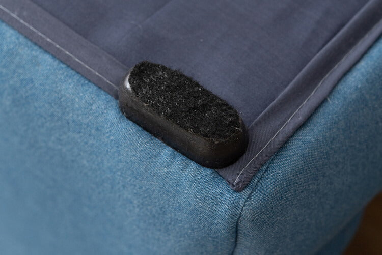 ペットソファ ソファ コンパクト ペット 犬 猫 うさぎ 脚付き ブルー ふっくら 椅子 ローソファ かわいい おしゃれ ペット用品(代引不可)