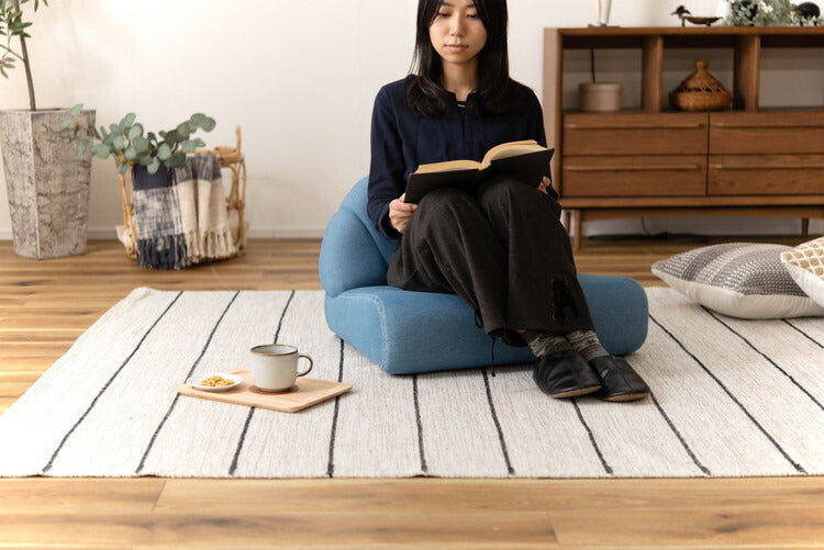 ペットソファ ソファ コンパクト ペット 犬 猫 うさぎ 脚付き ブルー ふっくら 椅子 ローソファ かわいい おしゃれ ペット用品(代引不可)