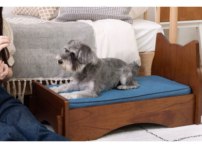 ペットベッド ベッド 幅40cm 45cm かわいい 犬用 猫用 ドッグ キャット かわいい おしゃれ シンプル 雲 デニム 猫モチーフ 猫型 マットレス ペット用(代引不可)