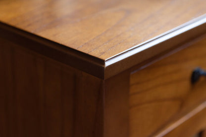 キャビネット ミンディ材 天然木 アンティーク スリム 省スペース 小さめ 黒アイアン ブラウン 収納 扉付き 棚付き 引き出し付き ガラス扉 おしゃれ 模様替え(代引不可)