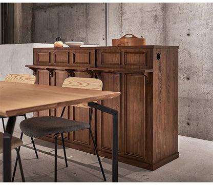 カウンター カウンターテーブル テーブル ハイテーブル おしゃれ 北欧 シンプル 高さ 100cm ホワイト ブラウン 白 韓国インテリア ナチュラル モダン 棚付き 収納付き 荷台 稼働棚 木製(代引不可)