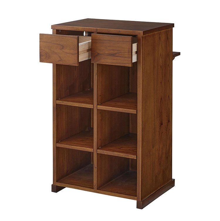 カウンター カウンターテーブル テーブル ハイテーブル おしゃれ 北欧 シンプル 高さ 100cm ホワイト ブラウン 白 韓国インテリア ナチュラル モダン 棚付き 収納付き 荷台 稼働棚 木製(代引不可)