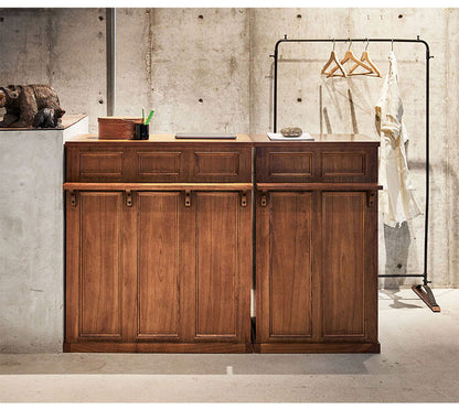 カウンター カウンターテーブル テーブル ハイテーブル おしゃれ 北欧 シンプル ホワイト ブラウン 白 韓国インテリア ナチュラル モダン 棚付き 収納付き 荷台 稼働棚 木製(代引不可)