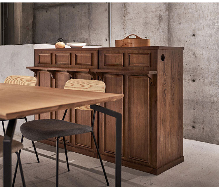 カウンター カウンターテーブル テーブル ハイテーブル おしゃれ 北欧 シンプル ホワイト ブラウン 白 韓国インテリア ナチュラル モダン 棚付き 収納付き 荷台 稼働棚 木製(代引不可)