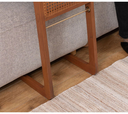 サイドテーブル ラタン 籐 センターテーブル テーブル 机 ラタンセンターテーブル ラタンテーブル ローテーブル ガラス天板 ガラス クリア クリア天板 メッシュ ガラステーブル 籐編み(代引不可)