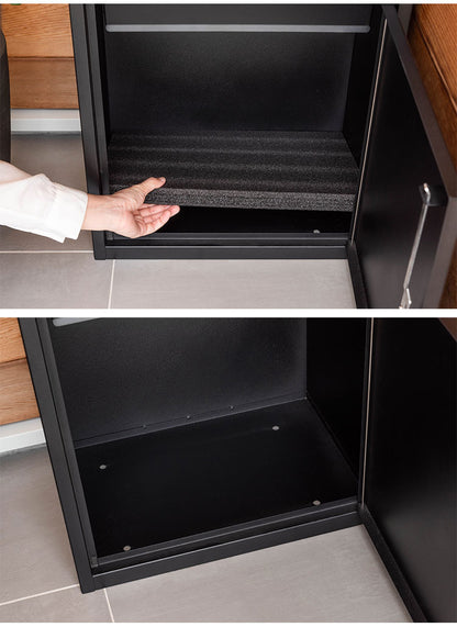 宅配ボックス 一戸建て 大容量 完成品 ステンレス デリバリーボックス 郵便受け ポスト 置き型 防水 郵便ポスト 鍵付き アンティーク 玄関 エントランス(代引不可)