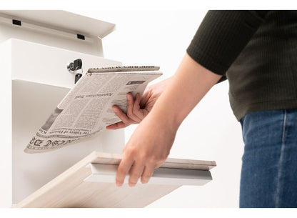 ポスト 壁掛け 壁付け 壁面 ウォールポスト メールボックス おしゃれ スリム 鍵付き スチール 木目調 黒 ブラック 白 ホワイト(代引不可)