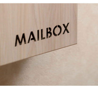 ポスト 壁掛け 壁付け 壁面 ウォールポスト メールボックス おしゃれ スリム 鍵付き スチール 木目調 黒 ブラック 白 ホワイト(代引不可)