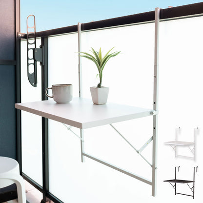 フォールディングテーブルラック 幅51.5cm スチール 折りたたみテーブル 高さ調節可能 折り畳み可能 テーブル コンパクト シンプル スリム べランダ 屋外 エクステリア おしゃれ かわいい(代引不可)