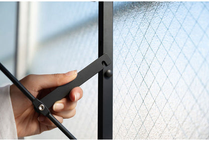 フォールディングテーブルラック 幅51.5cm スチール 折りたたみテーブル 高さ調節可能 折り畳み可能 テーブル コンパクト シンプル スリム べランダ 屋外 エクステリア おしゃれ かわいい(代引不可)