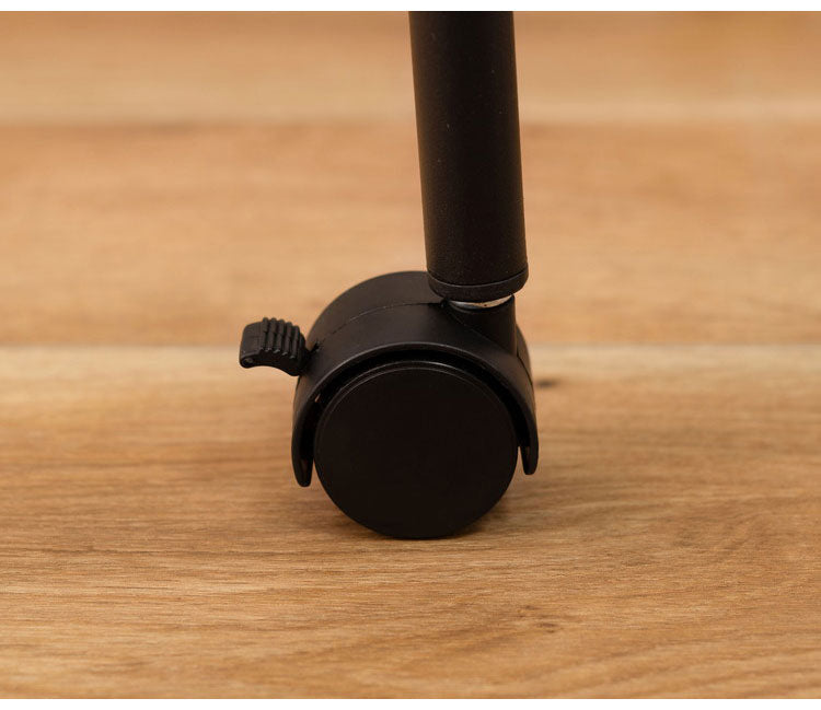 キャスター付フォールディングテーブル 折りたたみ式テーブル ハイテーブル キャスター付き 移動 転がる おしゃれ 高さ70cm キッチン 作業デスク シンプル ブラック 黒 おしゃれ インテリア(代引不可)