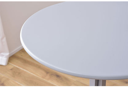 テーブル カフェテーブル 丸型 サークル 丸 ダイニングテーブル オフィス アジャスター付き スチール スタイリッシュ シンプル ブラック グレー レッド(代引不可)