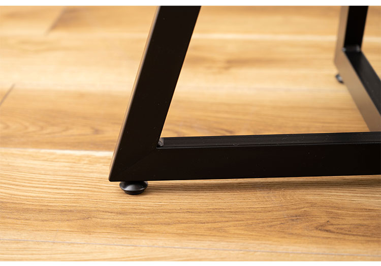 ローテーブル センターテーブル 円形 幅50cm 奥行 高さ 45cm 白 茶色 リビングテーブル 机 おしゃれ 丸型 丸 丸テーブル まる 木目調 スチール 黒フレーム 小さめ 小さい シンプル(代引不可)