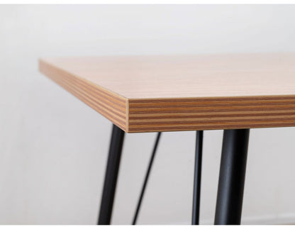 ダイニングテーブル ダイニングテーブル 120×80 高さ72cm 幅120cm 奥行60cm スチール おしゃれ インダストリアル シンプル 長方形 ミックス インテリア 省スペース コンパクト(代引不可)