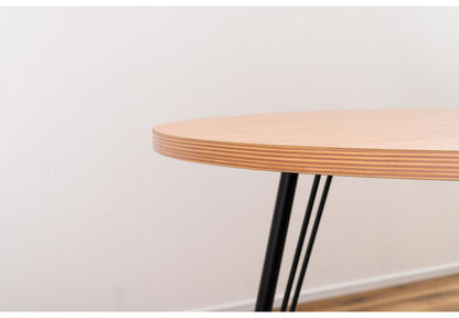 ダイニングテーブル ダイニングテーブル 105×105 高さ72cm 幅105cm 奥行60cm スチール おしゃれ シンプル 丸 円 まる 円卓 ラウンド 正円 ミックス インテリア 省スペース コンパクト(代引不可)