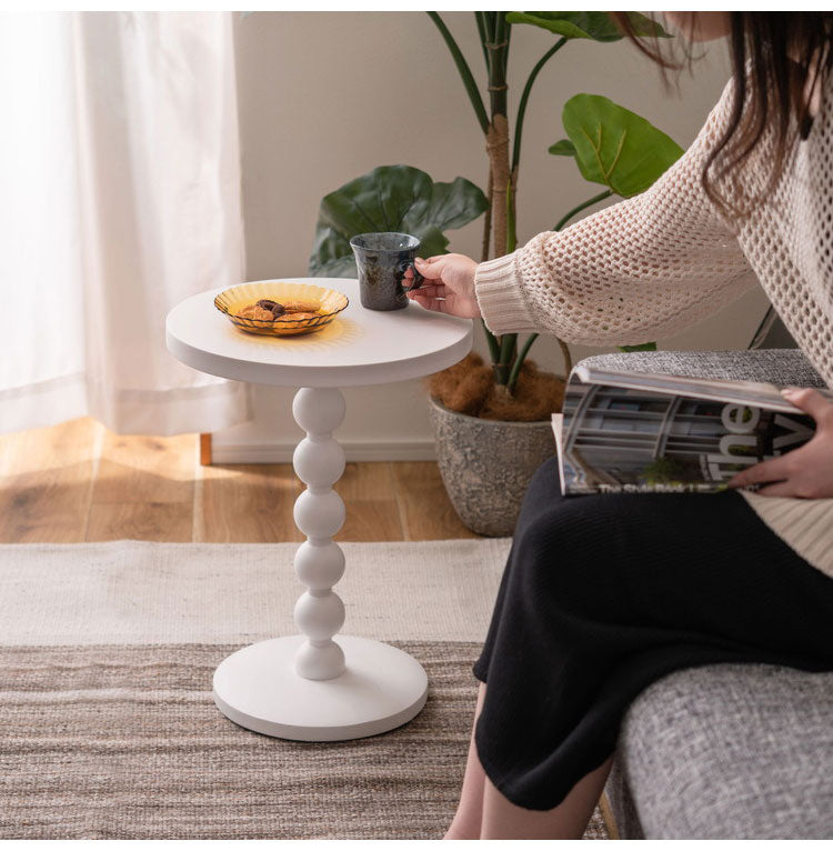 スフィア サイドテーブル サイドテーブル テーブル 球体 丸 ベッドサイドテーブル おしゃれ ナイトテーブル ナチュラル ホワイト カジュアル 北欧 収納 ソファサイドテーブル ベッド パソコン(代引不可)