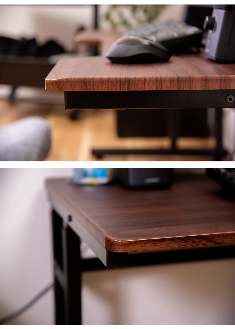 ゲーミングデスク パソコンデスク PCデスク 高さ調節可 ドリンクホルダー付 アジャスター付 幅90cm 学習机 オフィスデスク ワークデスク 北欧 作業机 シンプル 書斎机(代引不可)