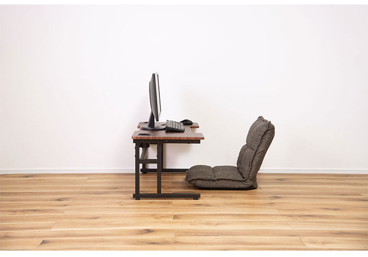 ゲーミングデスク パソコンデスク PCデスク 高さ調節可 ドリンクホルダー付 アジャスター付 幅90cm 学習机 オフィスデスク ワークデスク 北欧 作業机 シンプル 書斎机(代引不可)