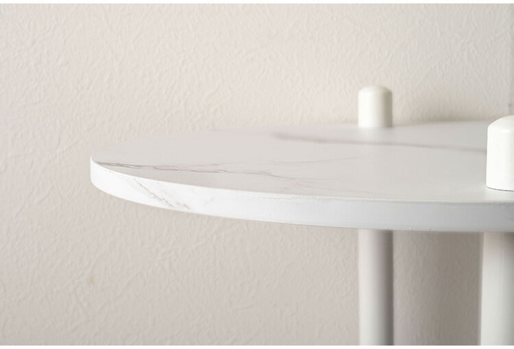 オープンラック2段 PT-563 東谷 オープンラック ラック 収納棚 ディスプレイラック 大理石調 石目調 2段 シック モダン 黒 ブラック 楕円形 ストーン柄 リビング 見せる収納(代引不可)