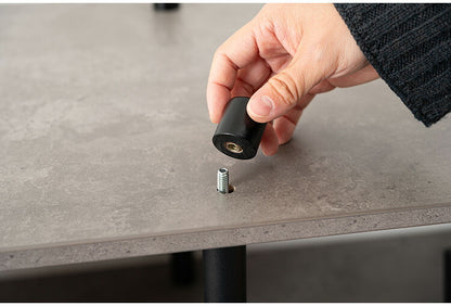 オープンラック2段 PT-563 東谷 オープンラック ラック 収納棚 ディスプレイラック 大理石調 石目調 2段 シック モダン 黒 ブラック 楕円形 ストーン柄 リビング 見せる収納(代引不可)