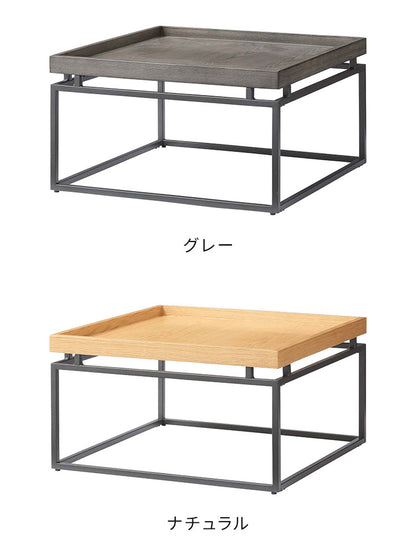 リビングテーブル PT-784 東谷 テーブル センターテーブル リビングテーブル ローテーブル ソファテーブル リビング おしゃれ コーヒーテーブル 天然木 シンプル スチール脚 アイアン シック(代引不可)